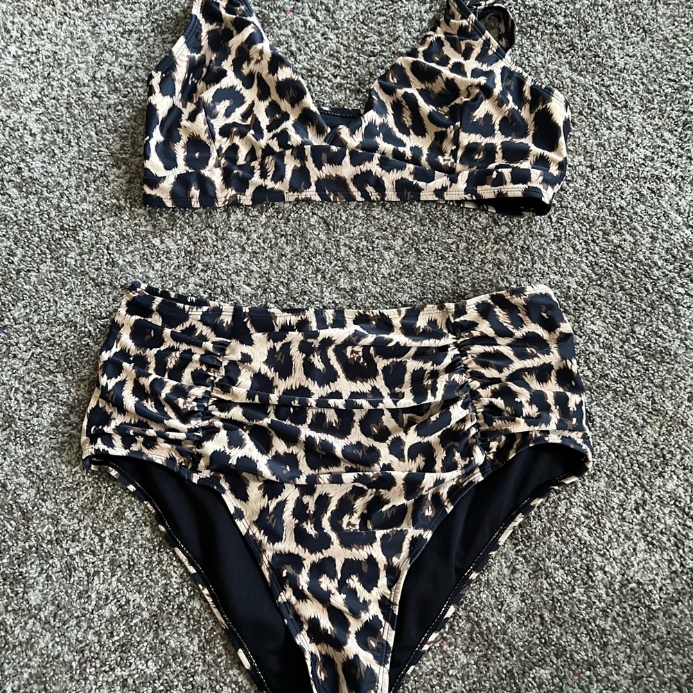 Amazon Leopard Print Bikini